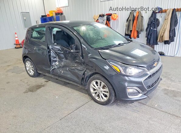 KL8CD6SA8MC748521 2021 CHEVROLET SPARK Серый Передняя правая четверть