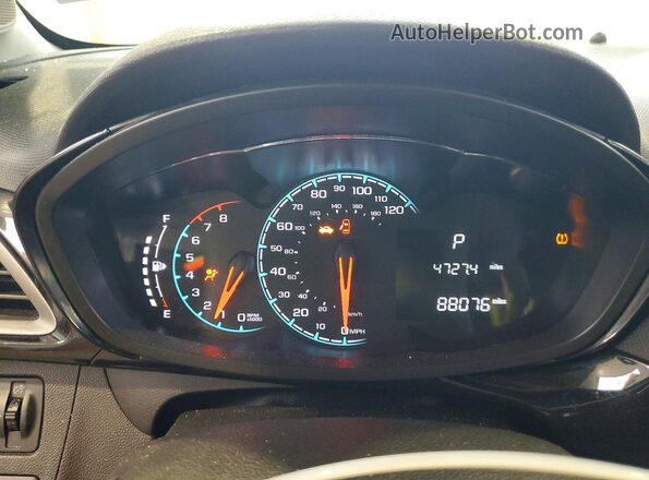 KL8CD6SA8MC748521 2021 CHEVROLET SPARK Серый Вид щитка приборов