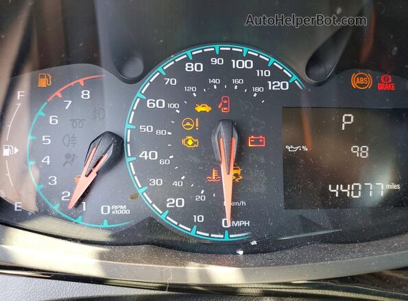 KL8CD6SA8NC027035 2022 CHEVROLET SPARK Угольный Вид щитка приборов