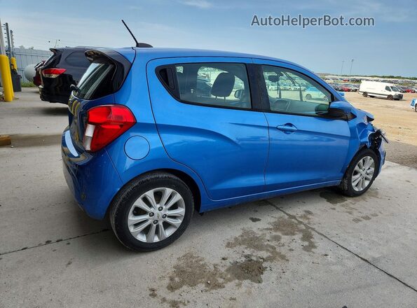 KL8CD6SA9JC453424 2018 CHEVROLET SPARK Blue Задня права чверть