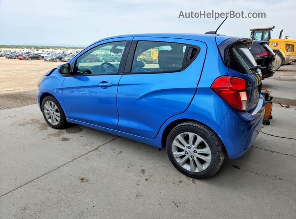 KL8CD6SA9JC453424 2018 CHEVROLET SPARK Blue Задня ліва чверть