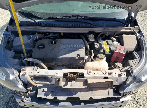 KL8CD6SA9KC708350 2019 CHEVROLET SPARK Серебряный Вид задней части салона