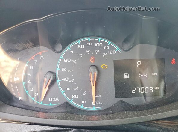 KL8CD6SA9KC743048 2019 CHEVROLET SPARK Silver ხელსაწყოთა პანელის ხედი