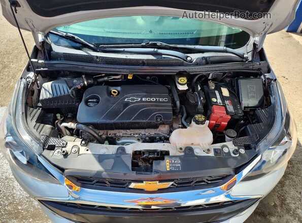 KL8CD6SA9LC480660 2020 CHEVROLET SPARK Серебряный Вид задней части салона