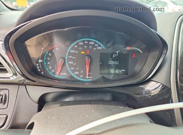 KL8CD6SA9MC716807 2021 CHEVROLET SPARK Silver Vista del cuadro de instrumentos