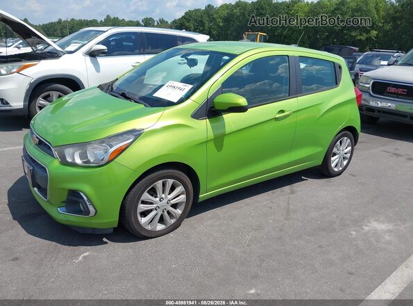 KL8CD6SAXGC647016 2016 CHEVROLET SPARK Green წინა მარცხენა ხედი სამი მეოთხედიდან