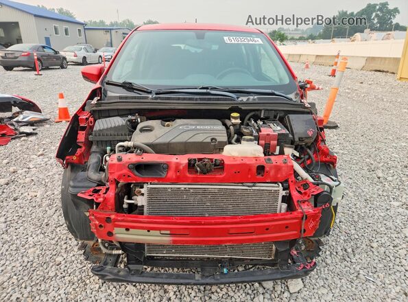 KL8CD6SAXLC413985 2020 CHEVROLET SPARK Red Widok z przodu