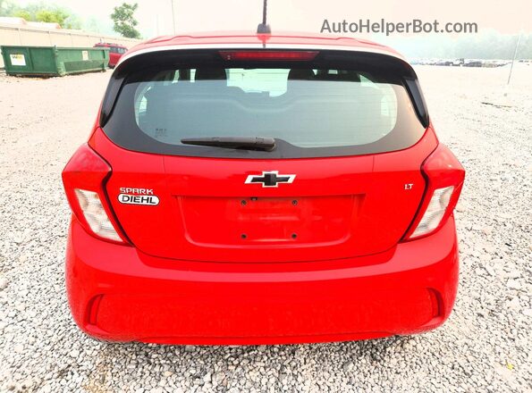 KL8CD6SAXLC413985 2020 CHEVROLET SPARK Red Widok z tyłu