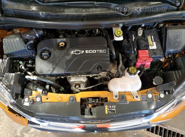 KL8CD6SAXLC418362 2020 CHEVROLET SPARK Orange Rear interior view