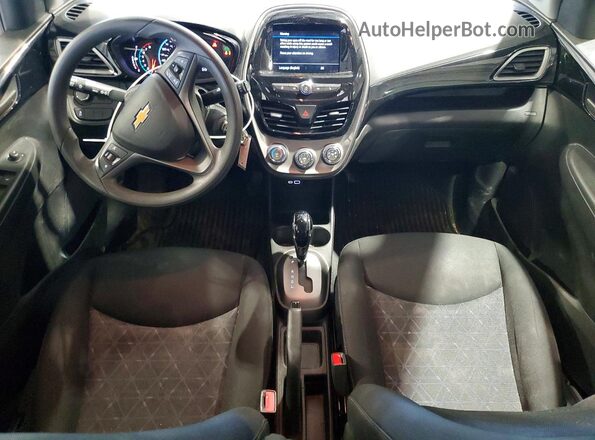 KL8CD6SAXLC418362 2020 CHEVROLET SPARK Orange Dashboard view
