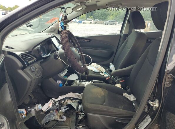 KL8CD6SAXLC447912 2020 CHEVROLET SPARK Черный Вид салона спереди