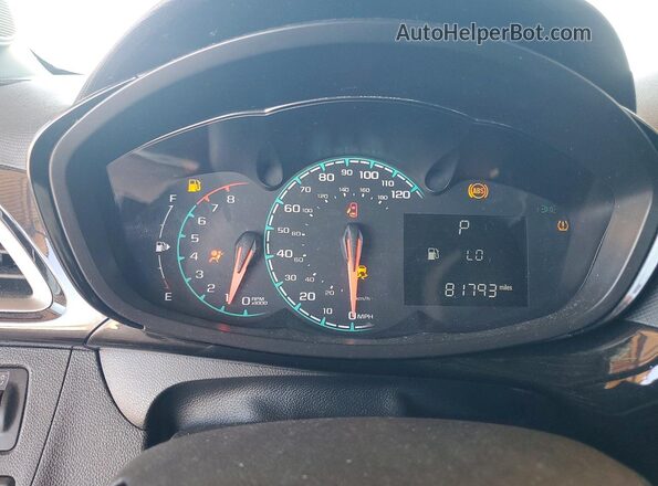 KL8CD6SAXMC745054 2021 CHEVROLET SPARK Silver Instrument cluster view