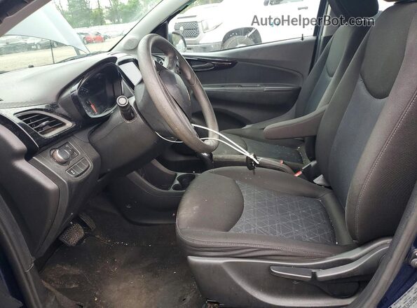KL8CD6SAXNC033189 2022 CHEVROLET SPARK Blue Вид салону спереду