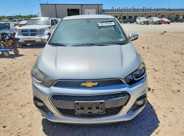 KL8CF6SA1GC633306 2016 CHEVROLET SPARK Silver Դիմացի տեսք
