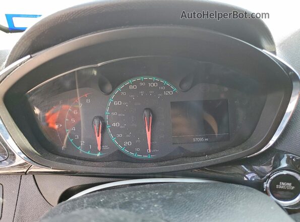 KL8CF6SA1GC633306 2016 CHEVROLET SPARK Silver Սարքավորումների վահանակի տեսք