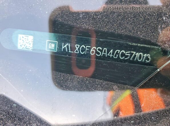 KL8CF6SA4GC571013 2016 CHEVROLET SPARK White Engine compartment view
