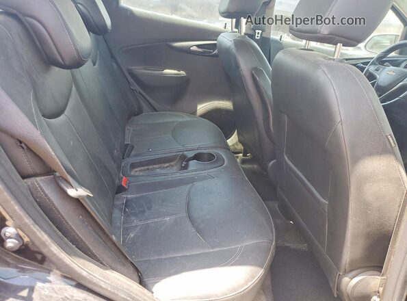 KL8CF6SA7GC604487 2016 CHEVROLET SPARK Black უკანა სავარძლების ხედი