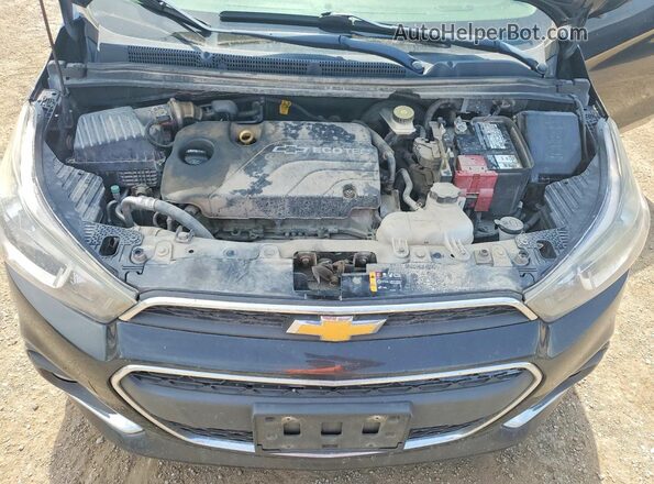 KL8CF6SA7GC604487 2016 CHEVROLET SPARK Black უკანა სალონის ხედი