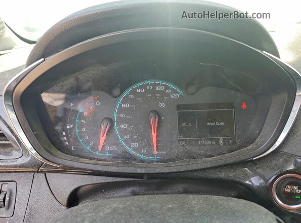 KL8CF6SA7GC604487 2016 CHEVROLET SPARK Black ხელსაწყოთა პანელის ხედი