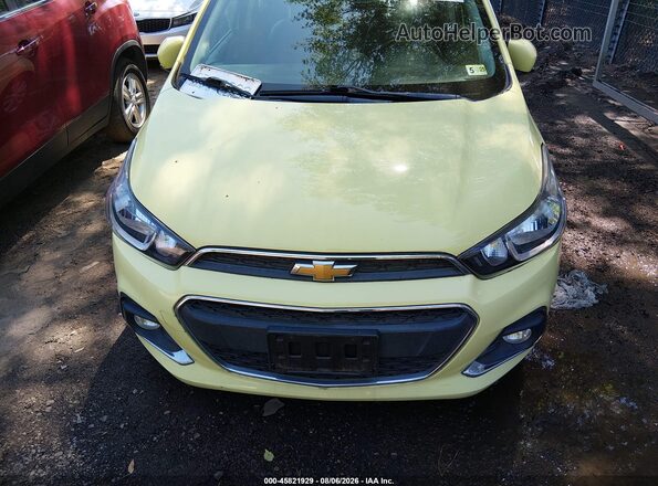 KL8CF6SA7HC766198 2017 CHEVROLET SPARK Yellow Widok z przodu