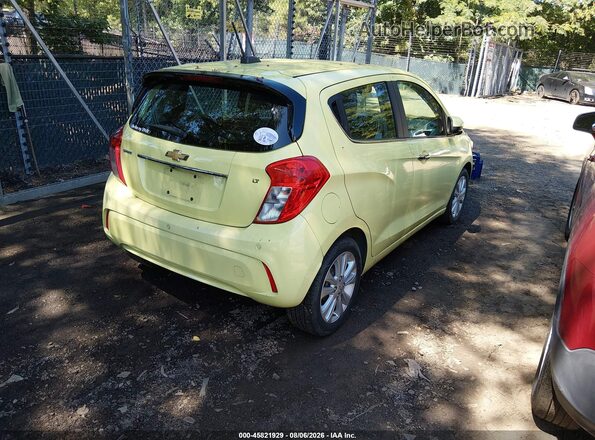 KL8CF6SA7HC766198 2017 CHEVROLET SPARK Yellow Tył prawy