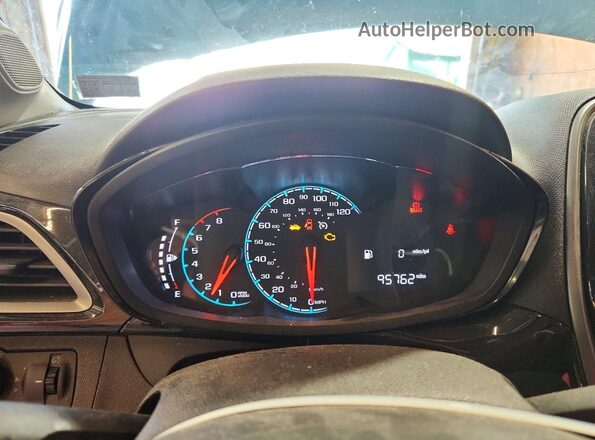 KL8CG6SA1MC711902 2021 CHEVROLET SPARK Blue Սարքավորումների վահանակի տեսք