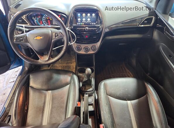 KL8CG6SA1MC711902 2021 CHEVROLET SPARK Blue Առջևի վահանակի տեսք