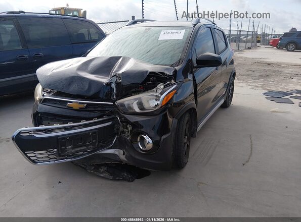 KL8CH6SA5LC454156 2020 CHEVROLET SPARK Black Առջևի ձախ երեք քառորդ տեսարան