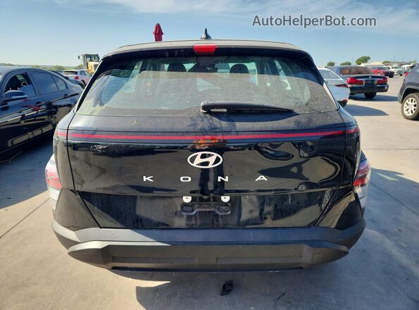 KM8HA3AB0SU273674 2025 HYUNDAI KONA Black უკანა ხედი