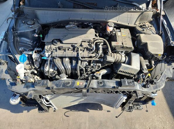 KM8HA3AB0SU273674 2025 HYUNDAI KONA Black უკანა სალონის ხედი