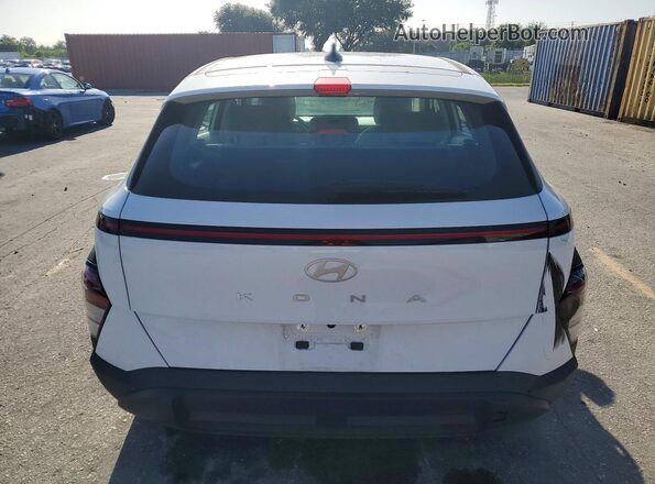 KM8HA3AB1SU222913 2025 HYUNDAI KONA White Հետևի տեսք