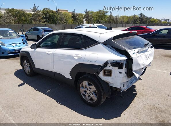 KM8HA3AB5SU326644 2025 HYUNDAI KONA White Հետևի ձախ