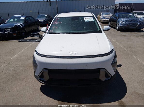 KM8HA3AB5SU326644 2025 HYUNDAI KONA White Սալոնի հետևի տեսք