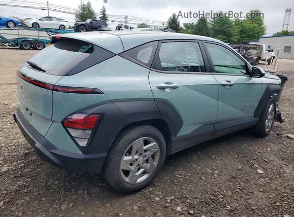 KM8HA3AB6RU069195 2024 HYUNDAI KONA Зеленый Задняя правая четверть