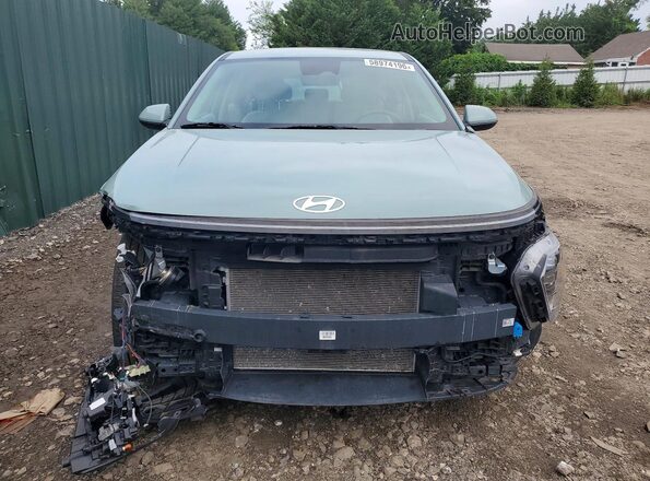 KM8HA3AB6RU069195 2024 HYUNDAI KONA Зеленый Вид спереди