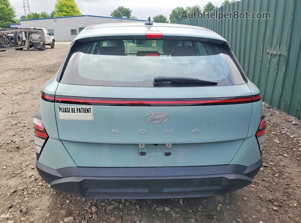KM8HA3AB6RU069195 2024 HYUNDAI KONA Зеленый Вид сзади