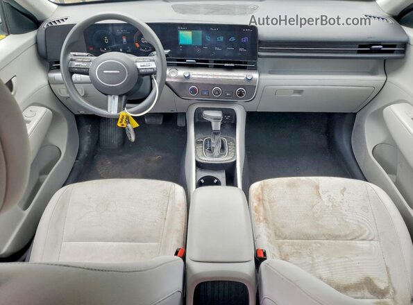 KM8HA3AB6RU069195 2024 HYUNDAI KONA Зеленый Вид панели приборов