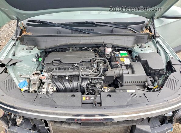 KM8HA3AB6RU069195 2024 HYUNDAI KONA Зеленый Вид подкапотного пространства