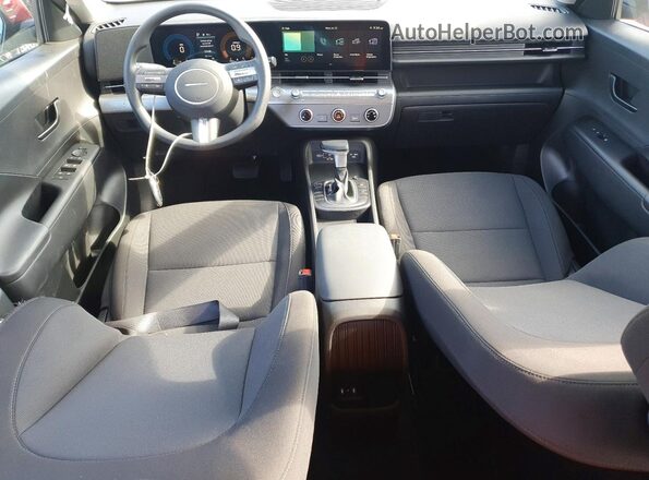 KM8HA3AB6TU418296 2026 HYUNDAI KONA Red Առջևի վահանակի տեսք