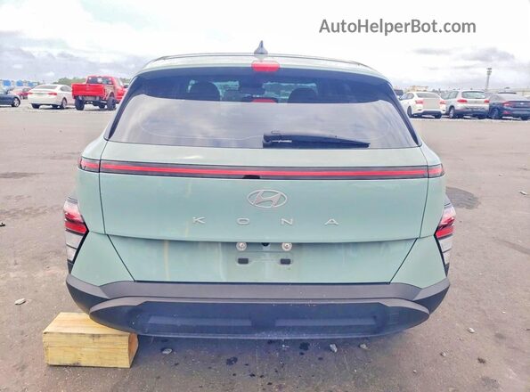 KM8HA3AB7RU083543 2024 HYUNDAI KONA Green Rear view