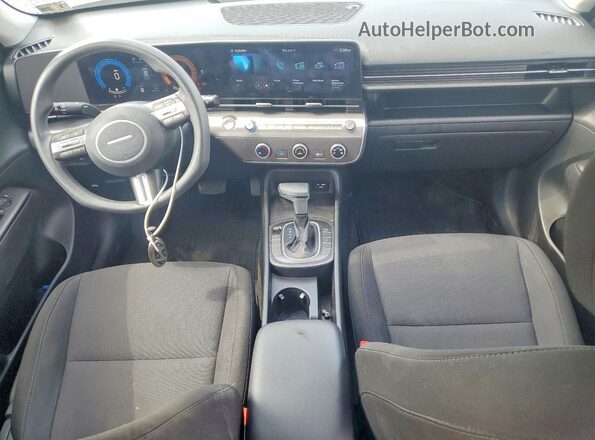 KM8HA3AB8RU083633 2024 HYUNDAI KONA Gray Առջևի վահանակի տեսք