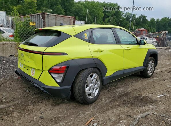 KM8HA3AB9SU207642 2025 HYUNDAI KONA Yellow Tył prawy