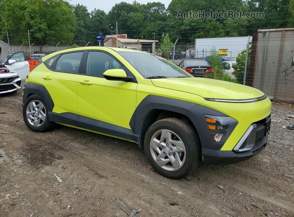 KM8HA3AB9SU207642 2025 HYUNDAI KONA Yellow Przód prawy