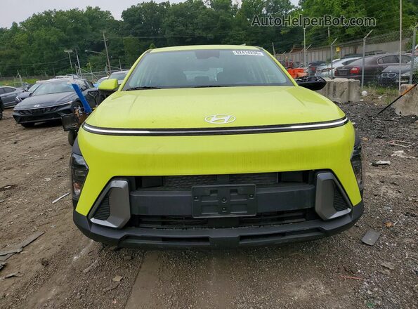 KM8HA3AB9SU207642 2025 HYUNDAI KONA Yellow Widok z przodu