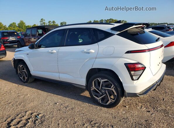 KM8HACA32RU032878 2024 HYUNDAI KONA Белый Задняя левая четверть