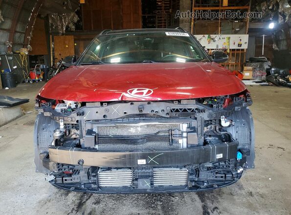KM8HACA34RU071987 2024 HYUNDAI KONA Red წინა ხედი