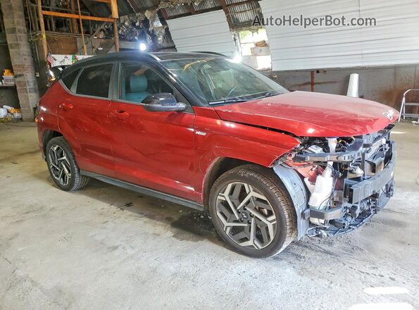 KM8HACA34RU071987 2024 HYUNDAI KONA Red წინა მარჯვენა