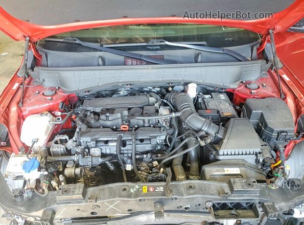 KM8HACA34RU071987 2024 HYUNDAI KONA Red ძრავის განყოფილების ხედი