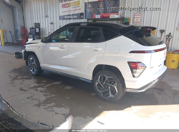 KM8HACA35SU320318 2025 HYUNDAI KONA Белый Задняя левая четверть