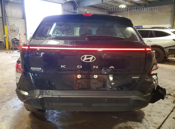 KM8HACAB1SU309081 2025 HYUNDAI KONA Black Widok z tyłu